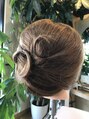 アンズヘアー 最近、 和髪アップの勉強にハマってます
