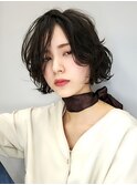 かっこかわいい☆ラフショートパーマ
