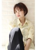 ナチュラルなショートボブ