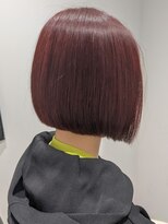 ジエクト 本店(The Ect)&nbsp;ミニボブ×ピンクブラウン×イノセントカラー