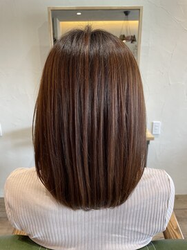 ミーヘアー(mii hair) 質感矯正◎ツヤツヤセミディ