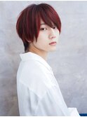 エレガンスマッシュショート×赤髪