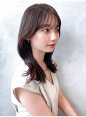 るなstyle くびれヘア シースルー前髪 お顔まわりカット