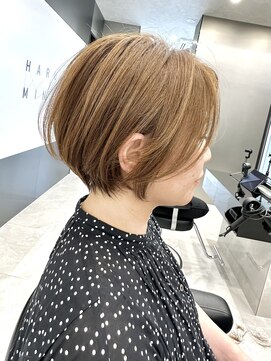 ハルキミナトジャパン センダイ(HARUKI MINATO japan SENDAI) 丸みショート