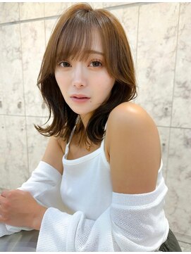 シーシンジュク 新宿南口(Sea shinjuku) 韓国風前髪×レイヤーカット【髪質改善/新宿/レイヤーカット】