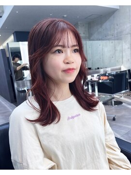 クーラアオヤマ(Cura Aoyama) 縮毛矯正とカラーの