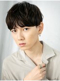 小顔スタイルUP！フレンチカジュアル束感マッシュパーマｆ名護