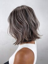 アルバム 銀座(ALBUM GINZA)&nbsp;ボブミディアム外ハネボブ美髪韓国ヘア_ba477042