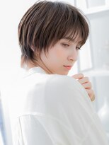 モッズヘア 越谷(mod's hair)&nbsp;ダークアッシュ暗髪透け感ショートウルフTb5越谷20代30代40代