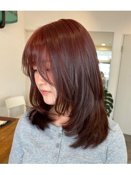 ヘアーメイク チョコ(hair make choco) ブリーチ無しダブルカラー
