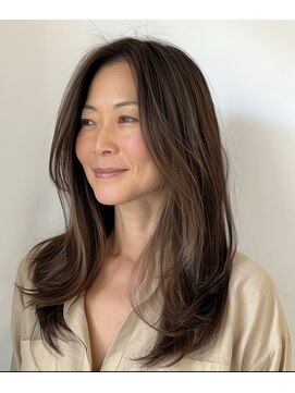 ラクレール 五香 ロングスタイル【松戸・五香・白髪染め・カラー専門店】
