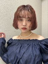 ヌークバイラヴェスト 四日市(neuk by lovest)&nbsp;(mirisa） レッドブラウンxshort のarrange