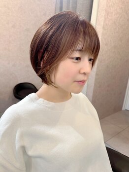 ベルマスガ(bell_masuga)の写真/忙しい朝もお手入れ簡単♪髪質やクセを見極めたスタイルだから時短で可愛くキマるヘアスタイルに♪