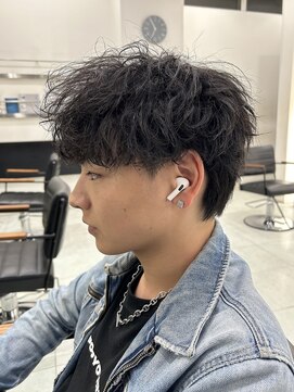 ネクスト 静岡店(NEXT) MEN'S HAIR カルマパーマ ダークアッシュ ニュアンスパーマ