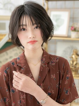 カバーヘア ブリス 志木南口駅前店(COVER HAIR bliss) 大人かわいい小顔束感ショートウルフマッシュh3志木20代30代40代