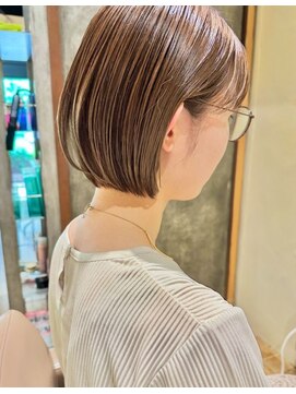 ナック 茶屋町(knack chayamachi) きりっぱなし　ショートボブ