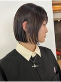 乾かすだけズボラ美髪縮毛矯正ボブ 髪質改善 岐阜美容室