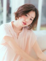 カバーヘア ブリス 戸田公園西口店(COVER HAIR bliss)&nbsp;乾かすだけくせ毛風ゆるカール抜け感ボブディtk2戸田公園