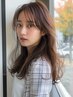 似合わせ小顔Cut+ダブルカラー（ブリーチなし）+選べるオリジナルケア￥15980