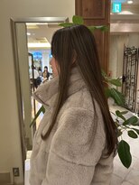 ビュートリアム265(BEAUTRIUM 265)&nbsp;サラ艶 ハイライトカラー ベージュ 外国人風 髪質改善 銀座