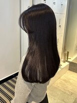 オルセン(OLSEN)&nbsp;ラベンダーカラー/ダークラベンダー/ロングヘアー