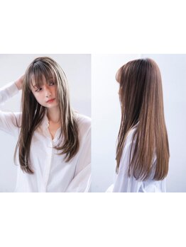 [カット+ファイバープレックス縮毛矯正+Tr\16000]取扱い僅少[FIBREPLEX認定店]どんな髪の悩みも解決へ導く