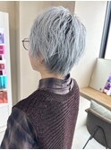 ショート　ホワイト