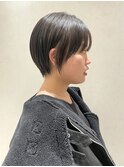 ショートヘア/耳かけショート/ショートボブ/顔まわりカット