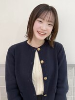 マアム ジー 明大前店(ma'am Zee) 切りっぱなしボブ×カッパーブラウン