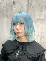 エゴ 池袋(EGO) ペールブルー/ウルフカット