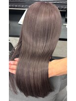 エス 天満扇町(esu)&nbsp;kr123グレージュカラー/髪質改善/ミルクティーグレージュ