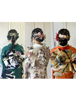 【四日市/泊】特別な日はプロの技で華やかに♪上品なスタイルからトレンドスタイルまで、幅広くご提供☆