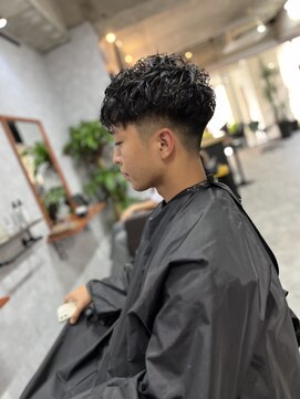 シールドヘアー 沖縄 新都心(C'LD Hair) メンズ＊スペインカール