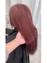 メゾン 心斎橋店(Maison)&nbsp;心斎橋/ブリーチ/ピンク/レッド/ブラウン/ダブルカラー