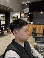 メンズサロン ウエストサイドカットクラブ(Men's West Side Cut Club)&nbsp;ナチュラルフェード × クロップショート