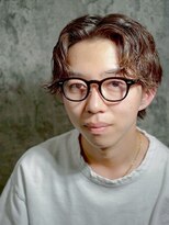 プレミアムバーバー 新宿店(PREMIUM BARBER produce by HIRO GINZA)&nbsp;センターナチュラルパーマ