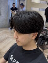 曲がる縮毛矯正専門店 バイ レイズ 名駅(曲がる縮毛矯正専門店 by RAYS)&nbsp;ニュアンスパーマフェザーパーマフェザーショートセンターパート