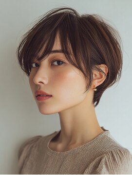 ロディーナ 大口 新子安(rodina) 黒髪カタログ/クラゲヘアー/オリーブグレー/大口子安新子安横浜