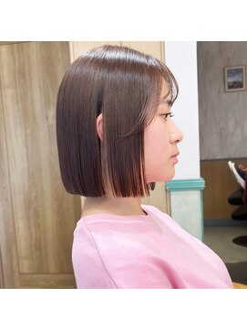 ロンドジェネルーズ 柏(Lond generous) オリーブグレー/韓国風巻き/レイヤーカット/髪質改善/縮毛矯正