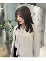 ムーン バイ ケンジ(moon by KENJE)&nbsp;sara/レイヤーカット／顔まわりレイヤー