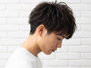 アンジュール(Anjoule)の写真/清潔感のあるカッコいいスタイルへ！再現性高いカット、ワンランク上のカッコよさを導くメンズパーマ◎