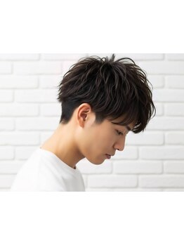 清潔感のあるカッコいいスタイルへ！再現性高いカット、ワンランク上のカッコよさを導くメンズパーマ◎