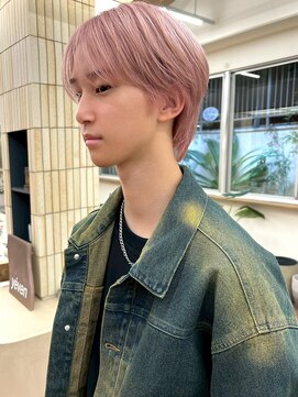 パークレーン アイス イヴェン(park lane ICI yeven) デザインカラー◎ブリーチカラー×ハイトーンピンク×マッシュ