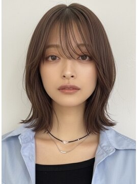 ロット 横浜(lot) 似合わせカット×ミディアムレイヤーカット×横浜