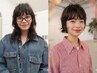 【学割U24】似合わせカット+透明感カラー相談クーポン※詳細確認