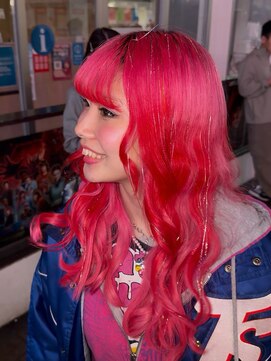 ヘアー アレス(hair ales) ティンセル キラキラエクステ