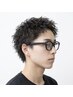 メンズパーマ【ルーズショートパーマ&カット】¥8800 #メンズサロン