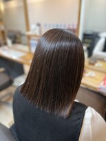 フレイムス ヘアアンドリラックス 吉川店(Frames hair&relax)&nbsp;縮毛矯正で艶ストレート