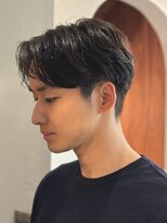 ワンダーヘアーグルーミング(WANDER Hair grooming)&nbsp;前下がりシャードパーマメンズショート