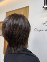 クペシック(Coupe et Chic) 大人ミディアムレイヤーウルフ